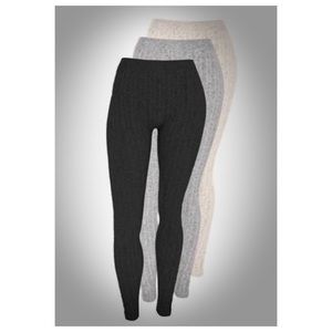 Ribbed Sweater Knit Leggings ❄️
